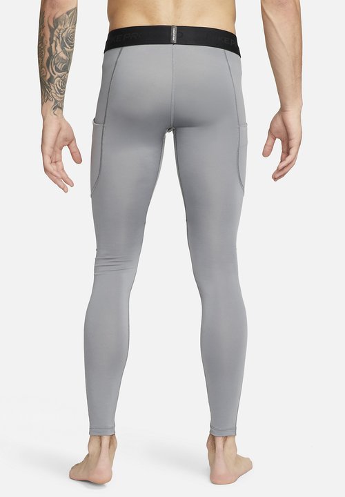 Nike M NP DF TIGHT - Base layer - smoke grey black — photo 3