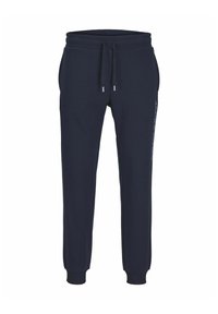 JACK & JONES Pantalon Jogging Regular Fit – 100% Coton Doux, Taille Élastique Avec Cordon, Confort Quotidien & Sport