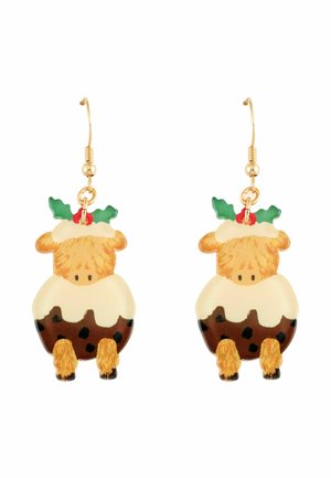 Pendientes - brown
