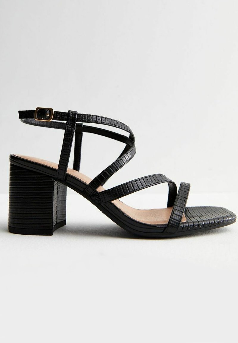 New Look Wide Fit Sandalen zwart New Look Wide Fit Sandalen zwart