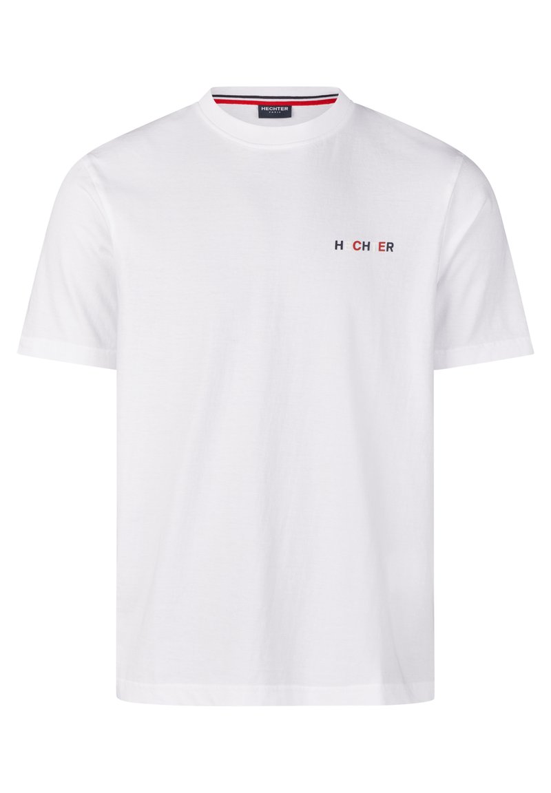 Hechter Paris T-shirt basic wit Hechter Paris T-shirt basic wit