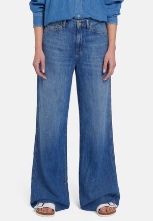 7 for all mankind LOTTA - Flared Jeans - mid blue