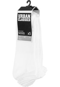 Urban Classics NO SHOW 5-PACK - Chaussettes - white