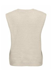 ONLY ONLMELODY EMBROIDERY O-NECK - Viršus - birch