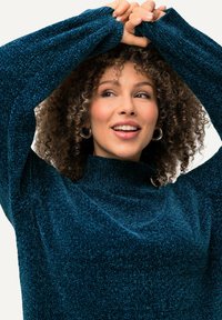 Ulla Popken Abito in maglia - dark blue