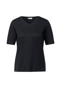 T-shirt basique - schwarz