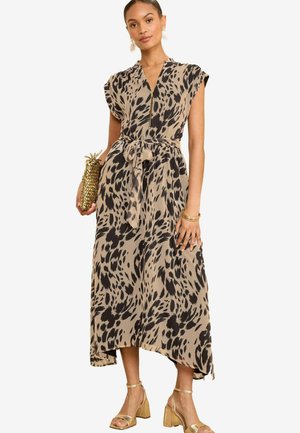 Love & Roses REGULAR FIT - Vapaa-ajan mekko - beige animal