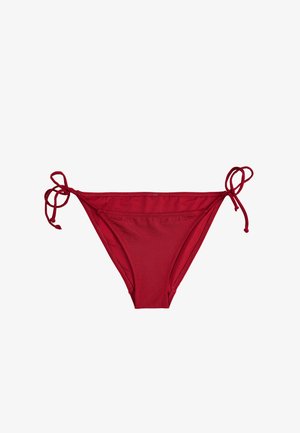 Koton, SIDE TIE BIKINI BOTTOM. - Braguita de bikini - bordeaux