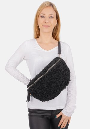 FLUFFY - Sac bandoulière - schwarz