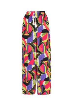 IZIA, IZIA PANTS - Broek - violet multicolor