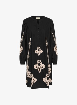 Cream Denní šaty - oriental black offwhite