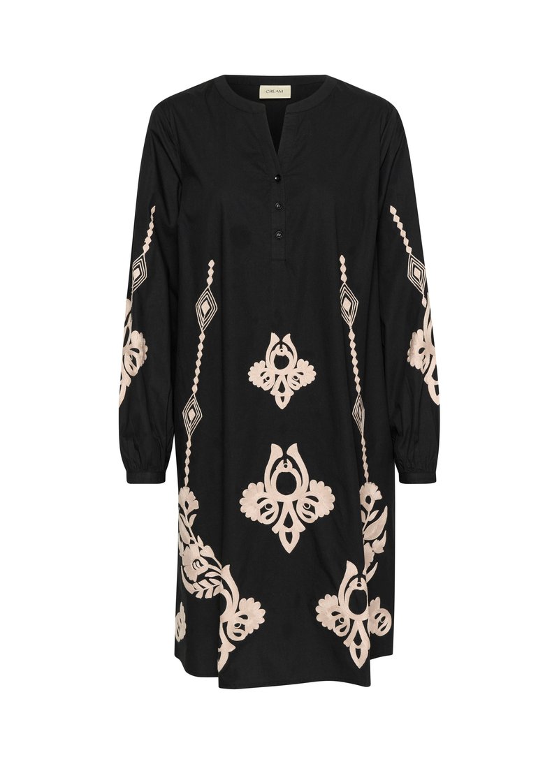 Cream Day dress - oriental black offwhite/black - Zalando.ie