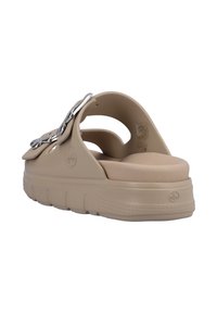 Rieker Mules - cremebeige
