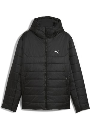 ESSENTIALS WATTIERTE KAPUZEN - Winterjacke - black