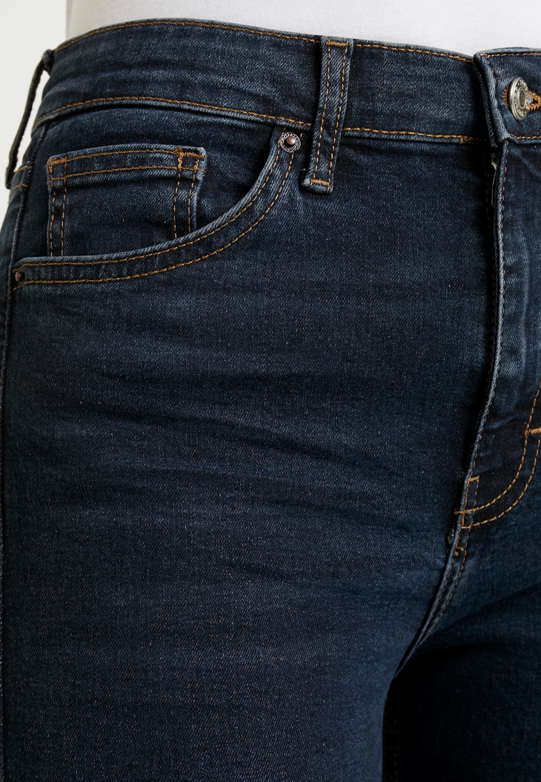 Topshop JAMIE - Jeans Skinny Fit - blue 