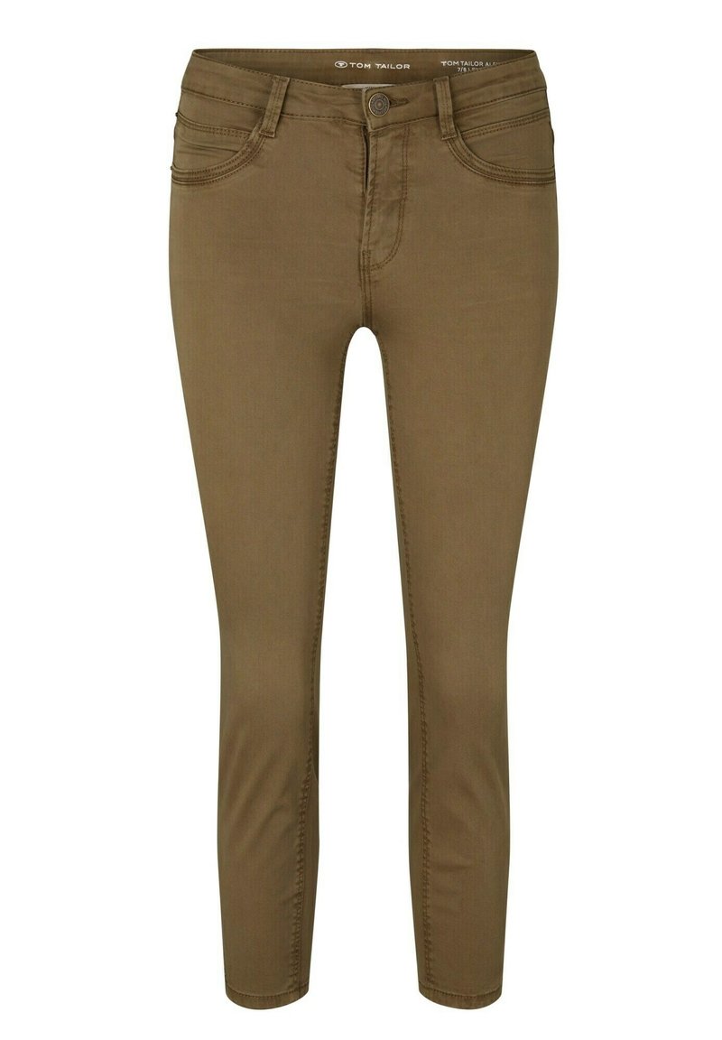 Tom Tailor Slim fit jeans olijfgroen