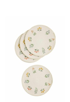 Next, SET OF 4 MAISIE FLORAL - Place mat - beige