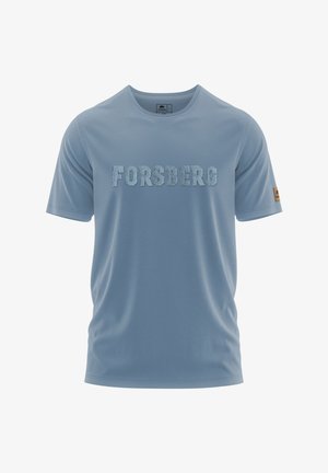 FORSBERG, T-Shirt print - blau