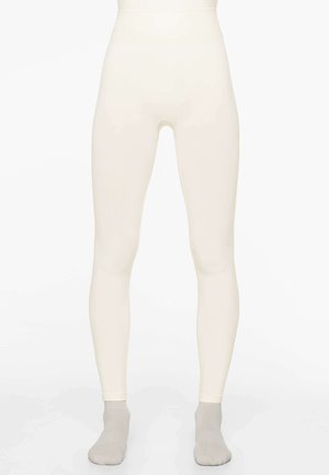 OYSHO SEAMLESS BASE LAYER - Leggings - stone