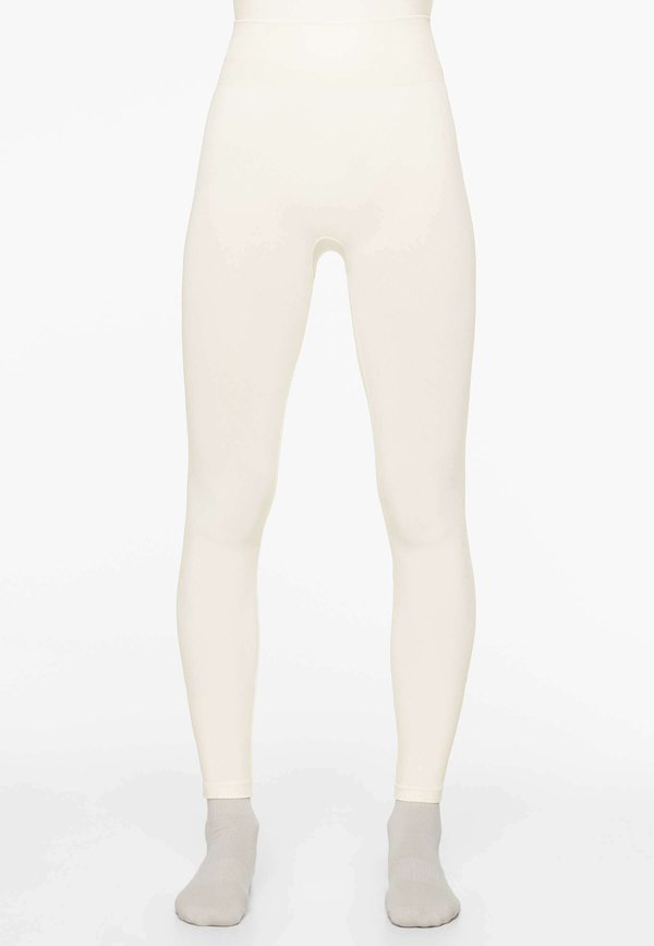 SEAMLESS BASE LAYER - Tights - stone