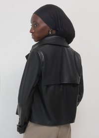 Calliope Veste en similicuir - ultrablack