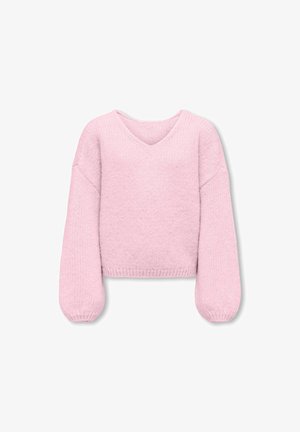 ONLY GIRLS, KOGDINEA L/S REVERSIBLE PULLOV. KNT - Pullover - fragrant lilac