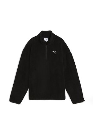 ESSENTIALS ELEVATED COMFORT - Felpa in pile - black