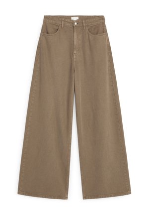 ARKET, ARKET WIDE JEANS - Wide Leg - dark mole