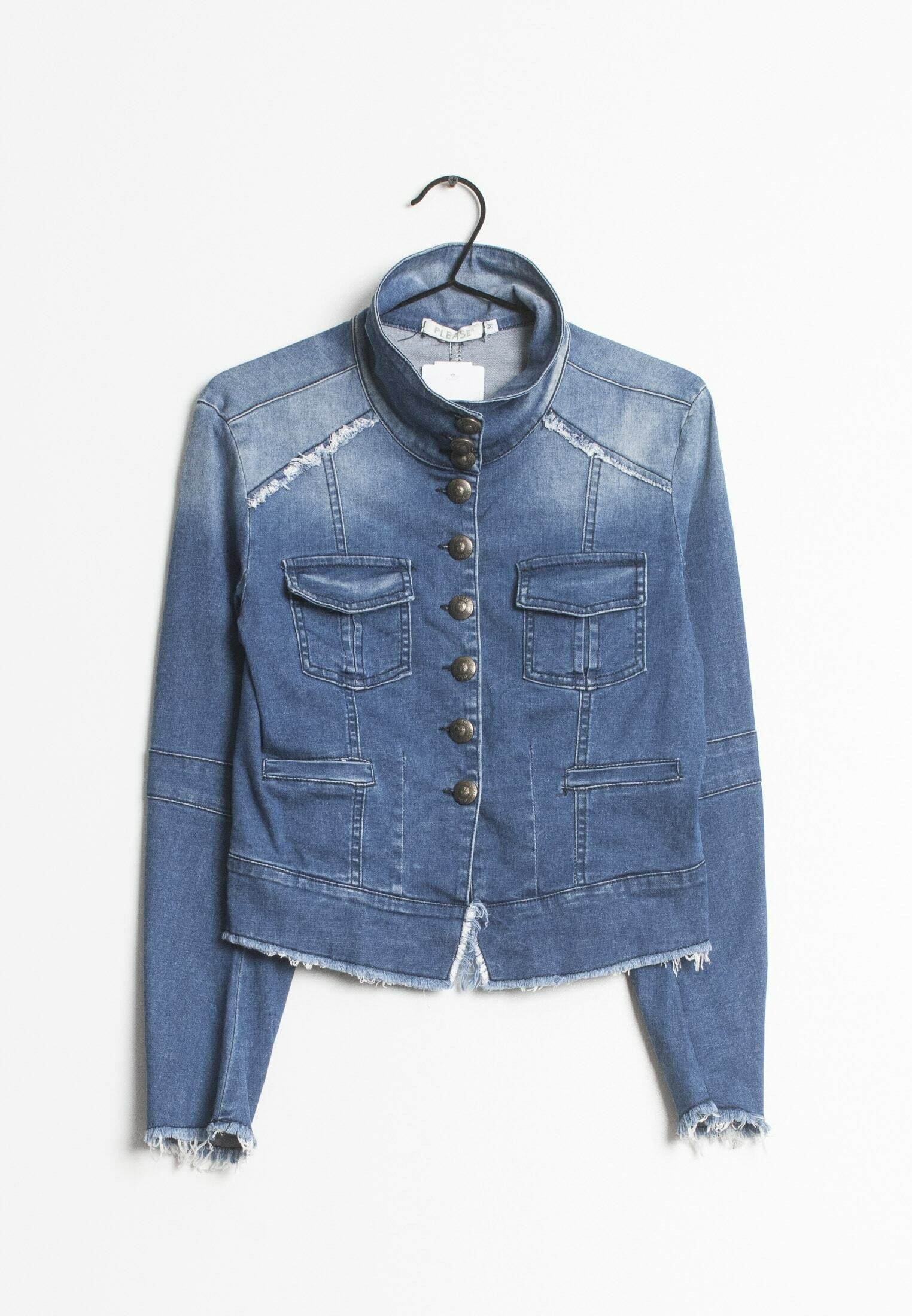 PLEASE Giacca di jeans - blue/blu - Zalando.it