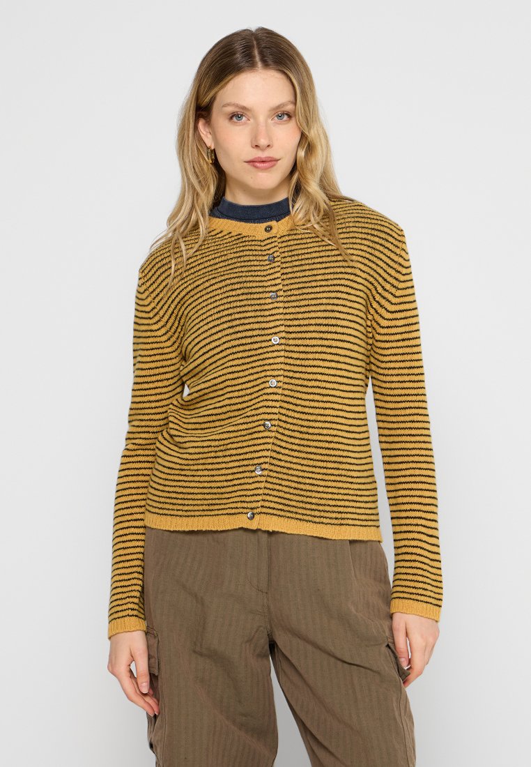 ASPESI Vest donkergeel