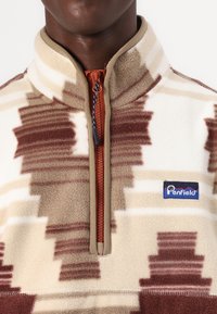Penfield FOREFRONT FRAYLOCK QUARTER ZIP - Vesta od flisa - lead gray
