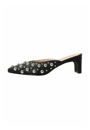 Mules à talons - black