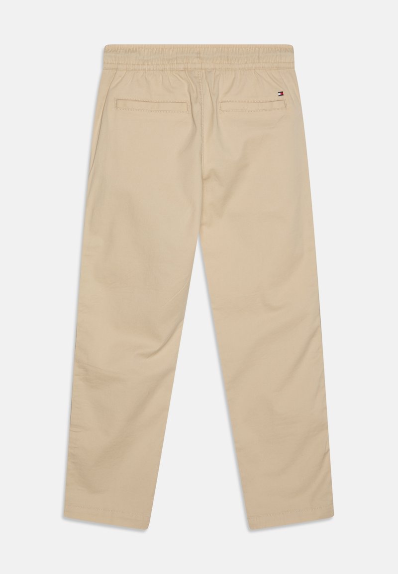 Tommy Hilfiger MONOTYPE TAPE PULL ON PANTS Kalhoty white clay