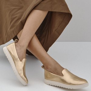 VIONIC, LOAFERS UPTOWN WILLA - Instappers - gold leather
