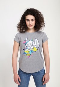 Henry Tiger HERCULES HERC 90S VIBE - T-shirts print - melange grey