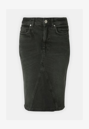 ONLY Tall, ONLNORMA PENCIL SKIRT - Τζιν φούστα - washed black