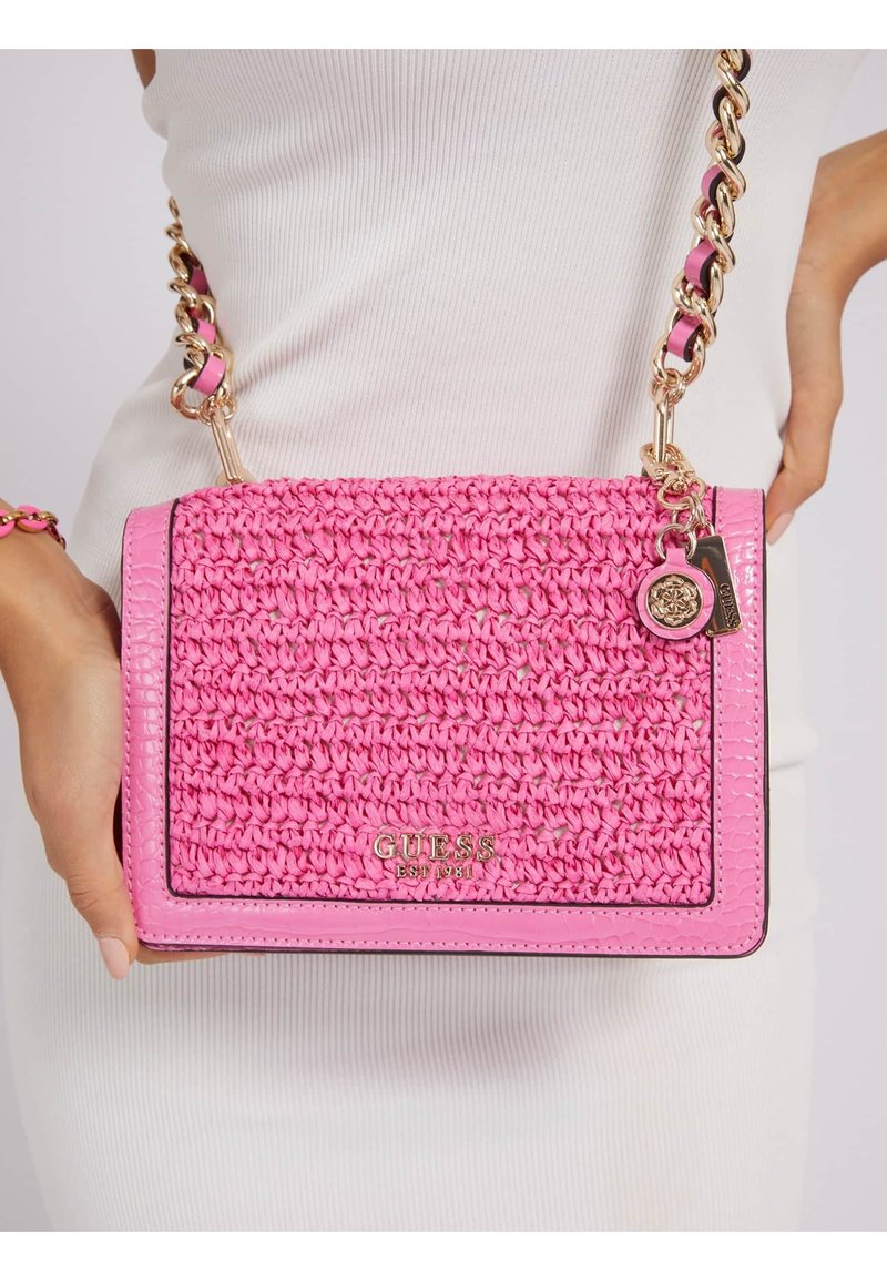 Guess ABEY Across body bag rose/pink Zalando.ie