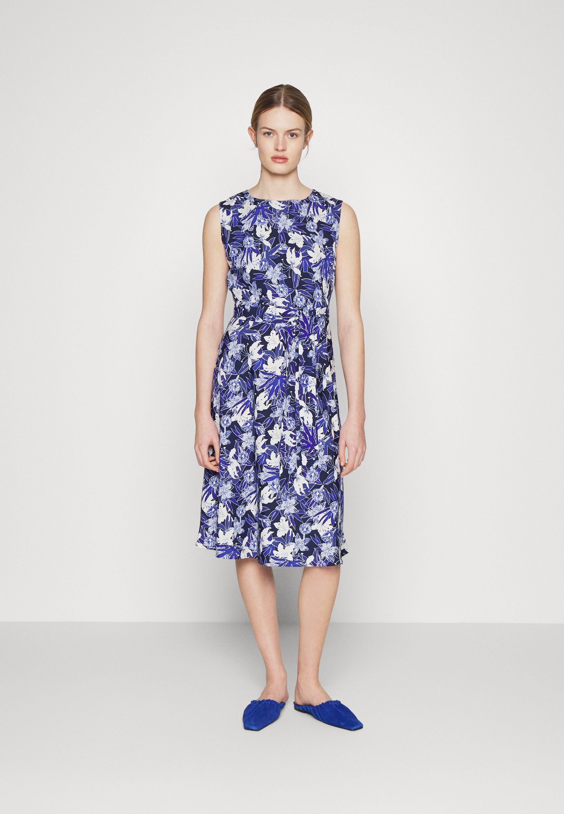 ralph lauren floral jersey dress