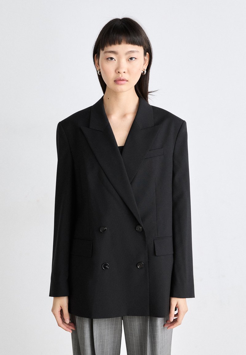 BOSS - JOVANA - Blézer - black, Nagyítás