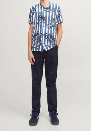 JJJEFF RESORT - Vapaa-ajan kauluspaita - blue