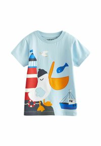 Next - APPLIQUÉ CHARACTER SHORT SLEEVE - REGULAR FIT - T-shirts print - white pelican Miniaturebillede 1