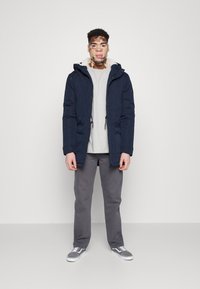 Dr.Denim DASH - Calças de ganga de perna direita - washed graphite