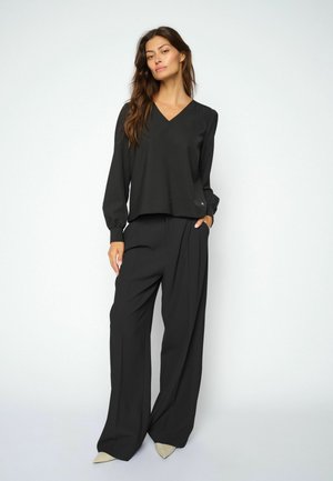 Mos Mosh, MMKAY - Trousers - black