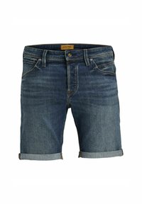 JJIRICK JJFOX  - Kratke hlače iz džinsa - blue denim