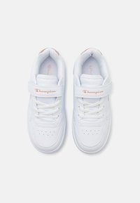 Champion RD18 PLATFORM GLITTER UNISEX - Sneaker low - white/rose gold