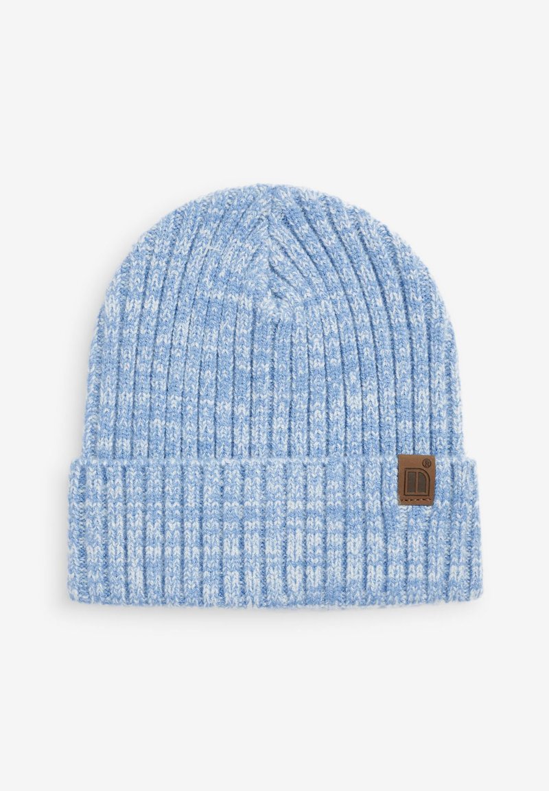 Next Kootud müts - light blue marl