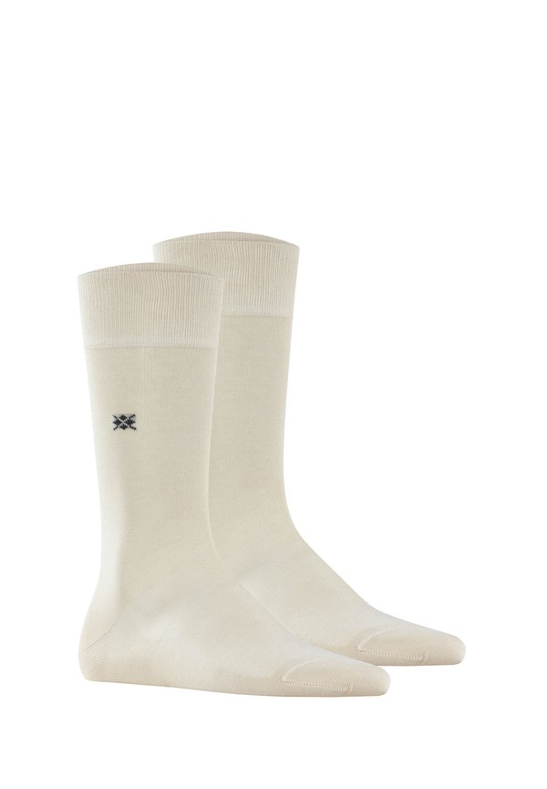 2ER PACK - DUBLIN KURZ LOGO ONE SIZE EINFARBIG - Socks - beige2