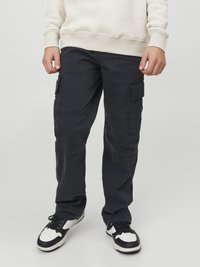 Jack & Jones Junior - JPSTKANE HARLOW NOOS  - Cargo trousers - black Thumbnail Image 1