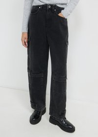Calliope VITA ALTA  - Jeans a sigaretta - nero