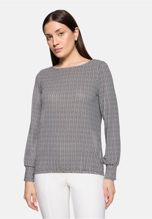 CASUAL  - Langarmshirt - weiß schwarz